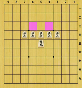 桂馬の動き